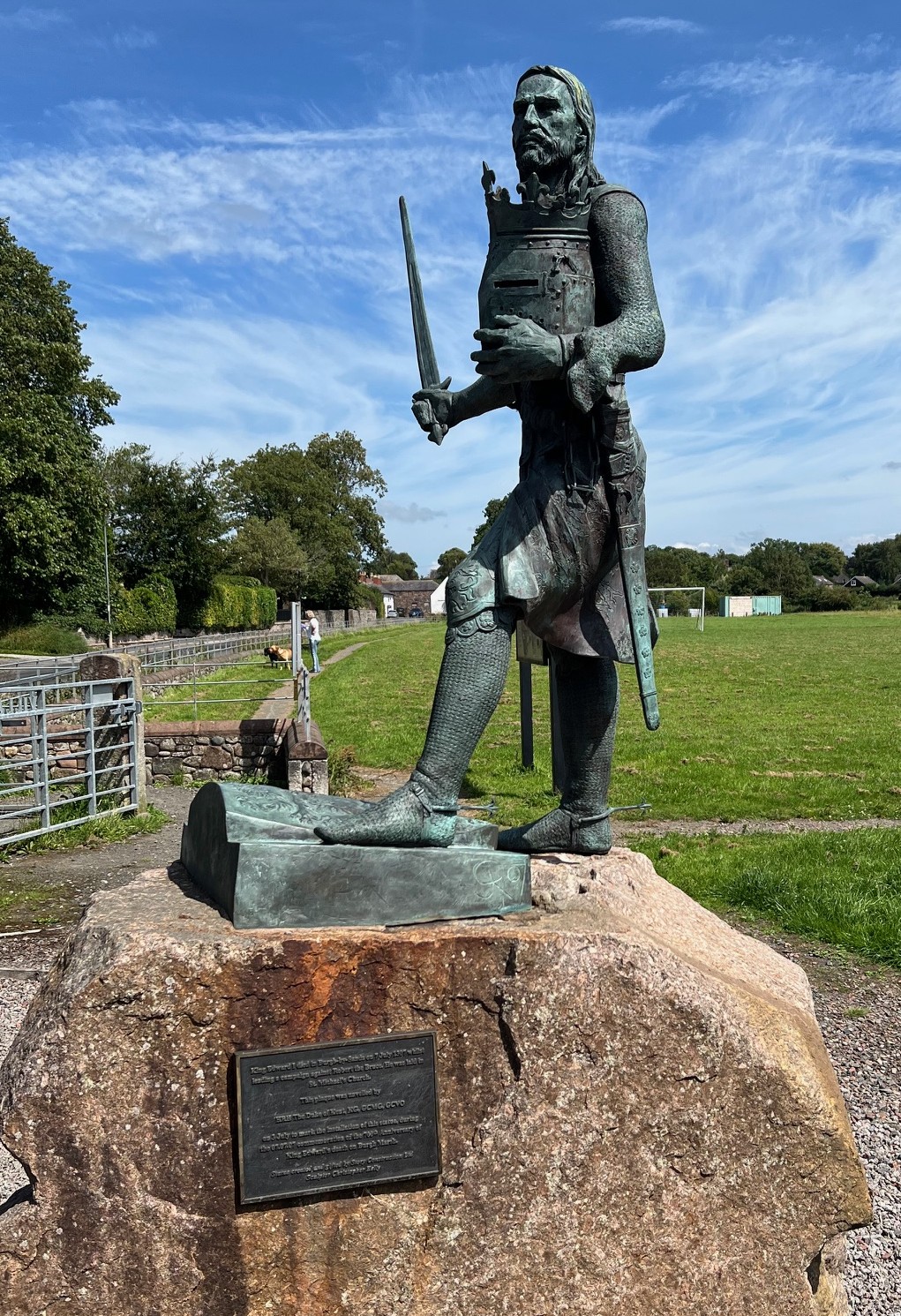 Statue of King Edward 1